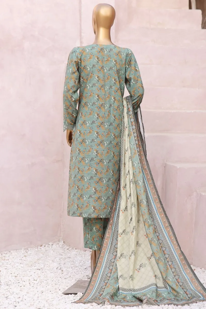 Elegant Sada Bahar Khaddar 3-Piece Co-Ord Suit - SBA66 for Chic Seasonal Style