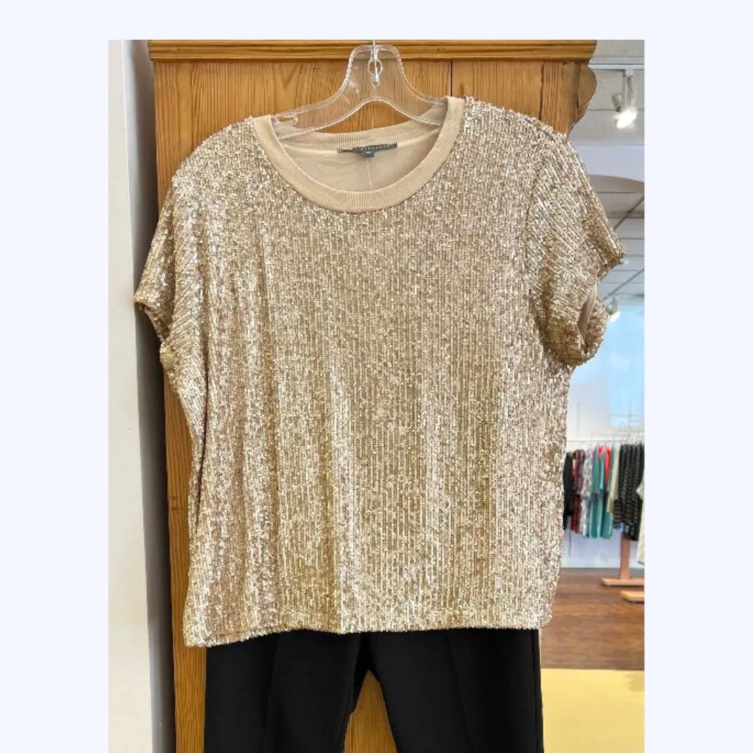 Sequin Tee