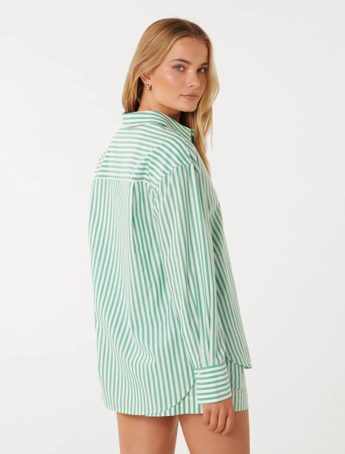 Sophie Stripe Poplin Shirt