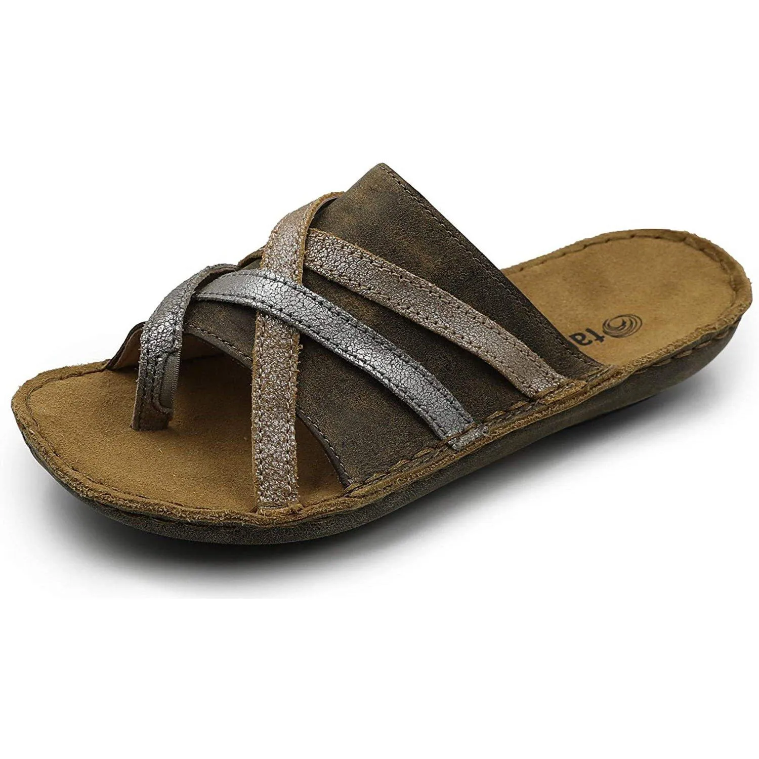 Tamarindo Sanddollar Sandal Women's Leather Softbed Flip Flop