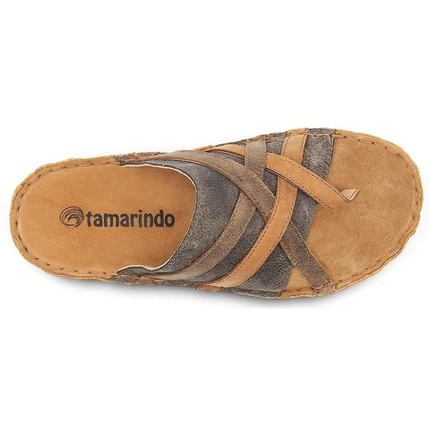 Tamarindo Sanddollar Sandal Women's Leather Softbed Flip Flop