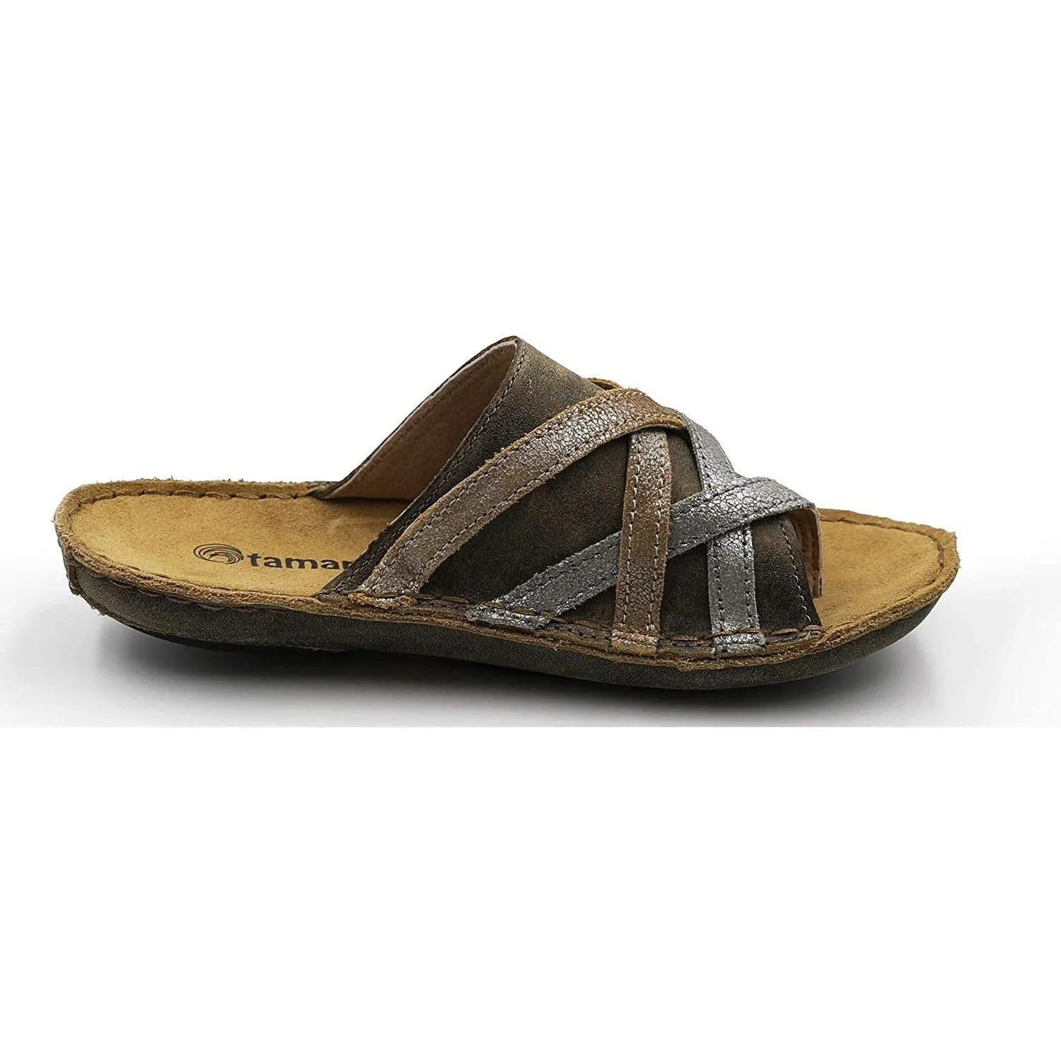 Tamarindo Sanddollar Sandal Women's Leather Softbed Flip Flop