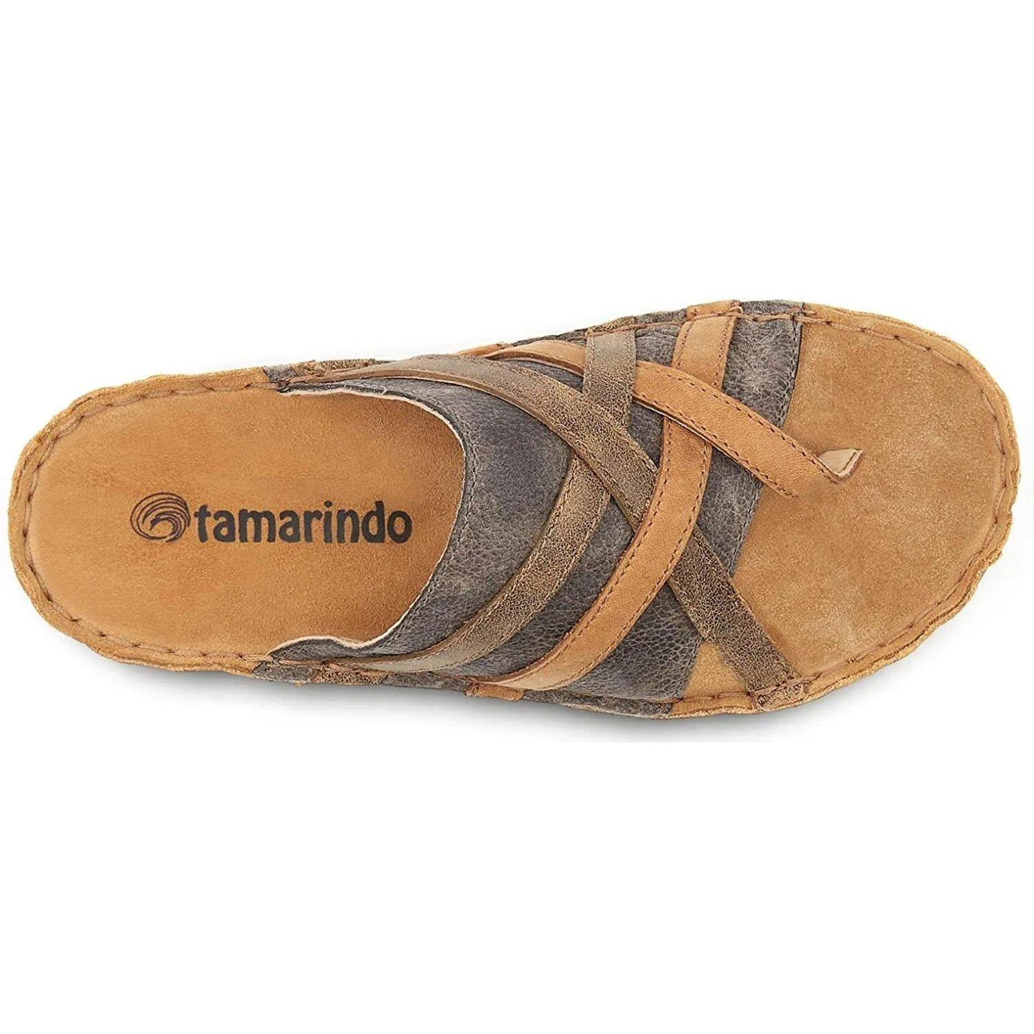 Tamarindo Sanddollar Sandal Women's Leather Softbed Flip Flop