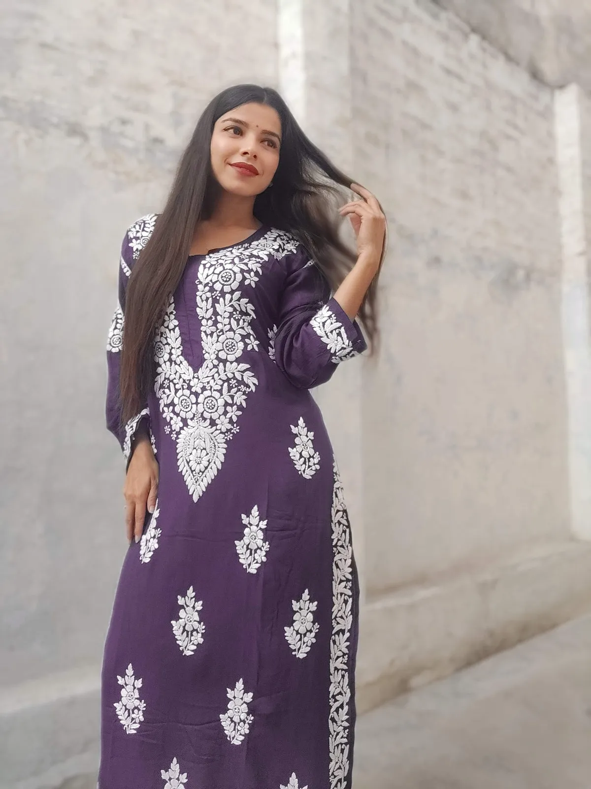 Tarana Premium Chikankari Kurti Pallazo Set