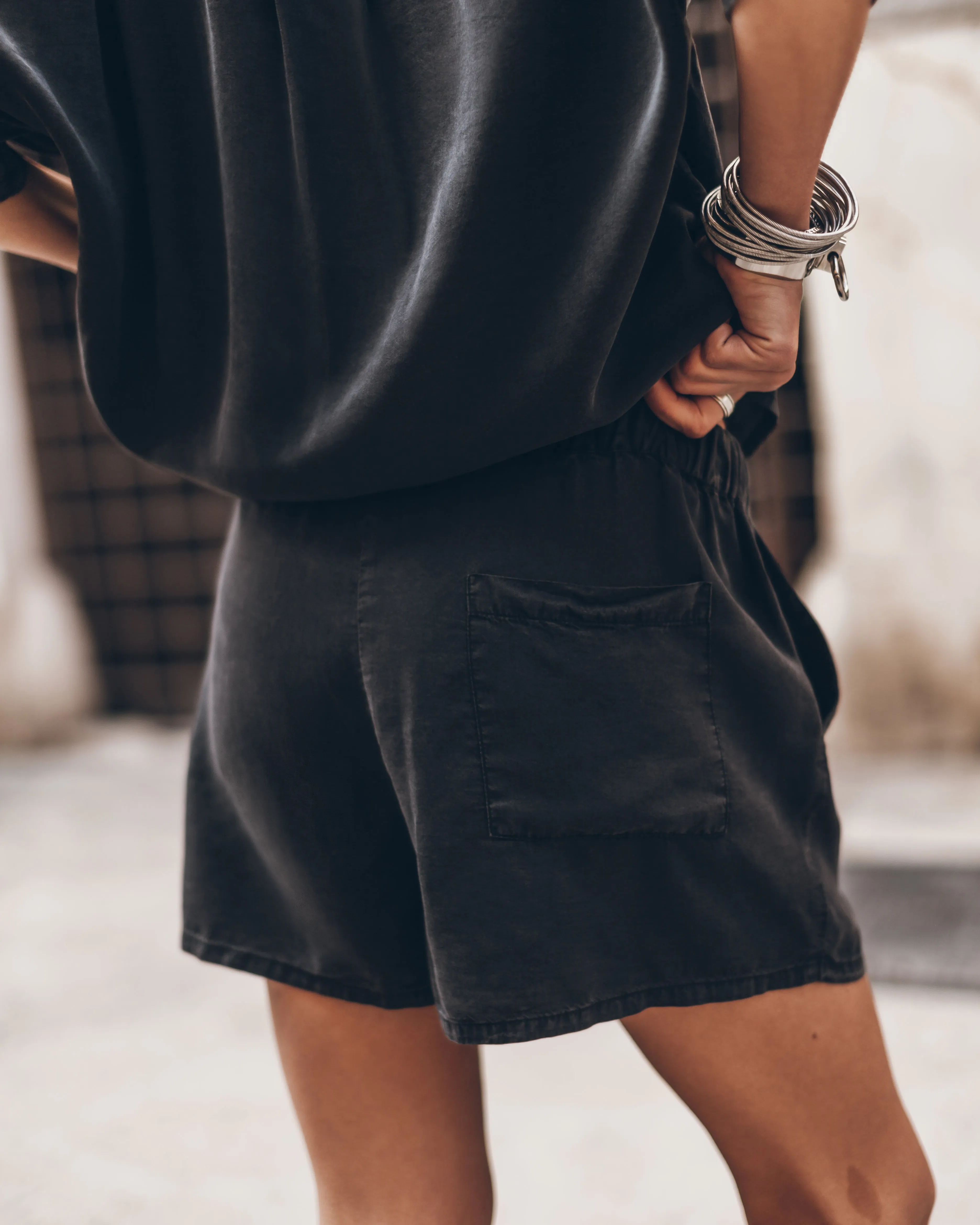 The Dark Co-Ord Shorts