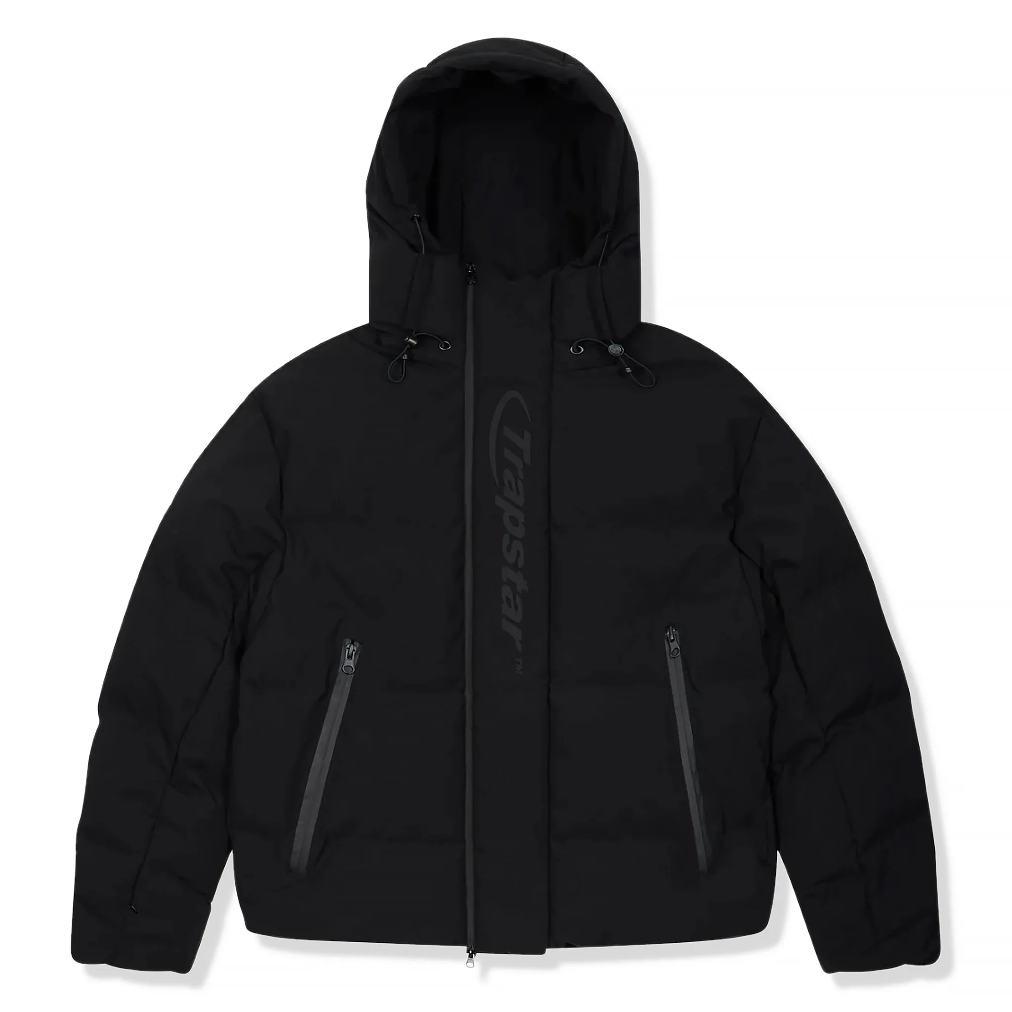 Trapstar Hyperdrive Technical Hooded Blackout Edition Puffer Jacket