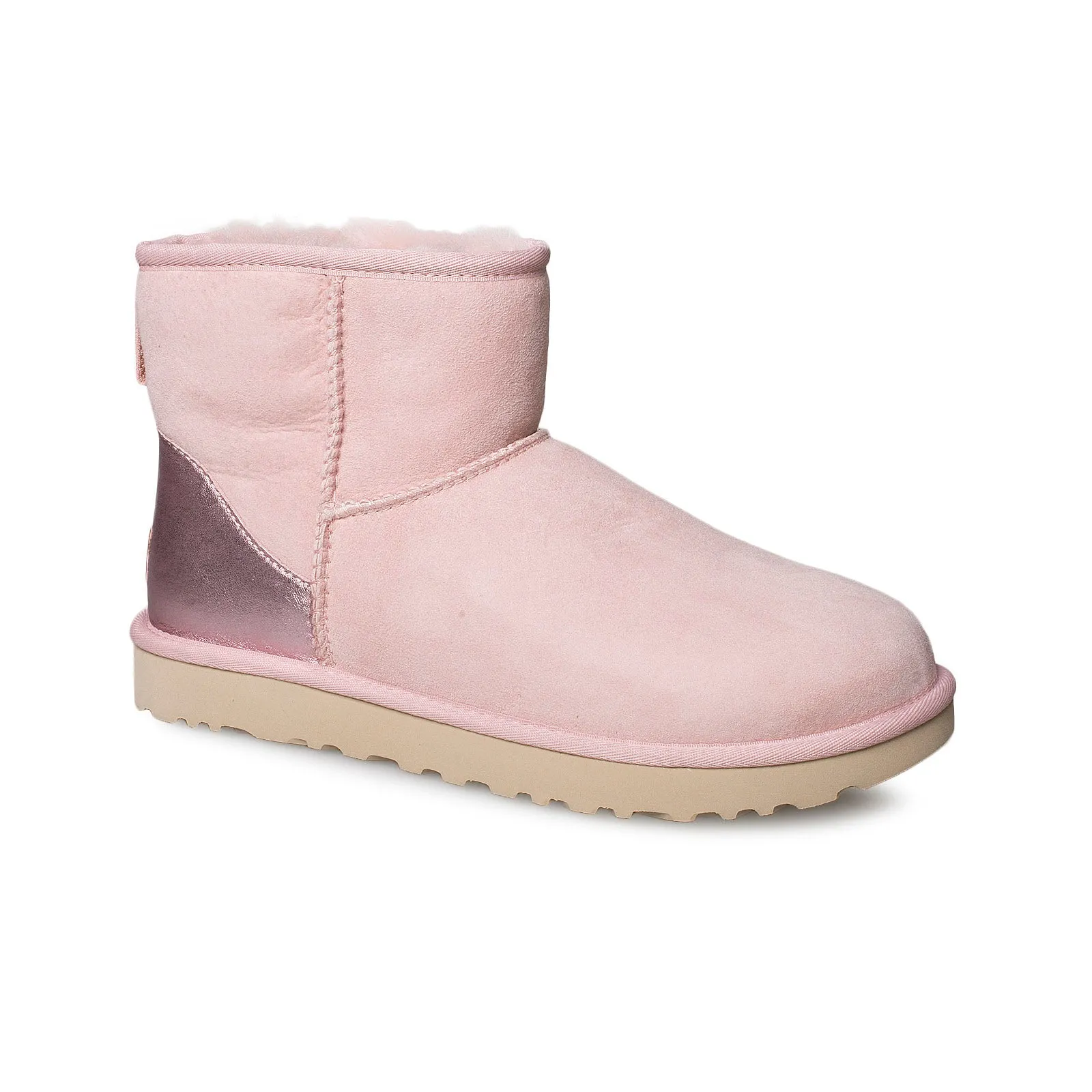 UGG Classic Mini II Metallic Pink Cloud Boots - Women's