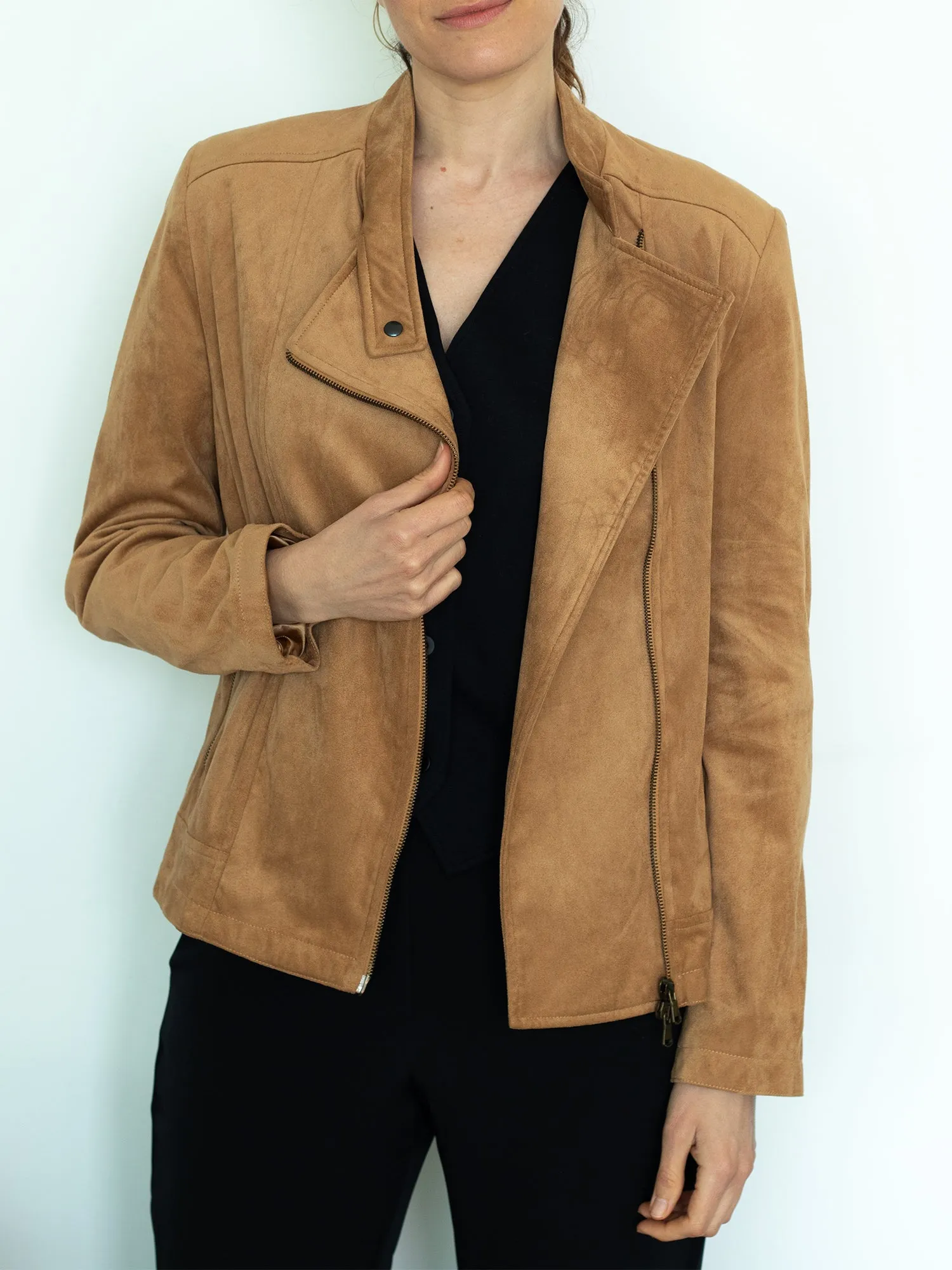 Vegan Suede Jacket