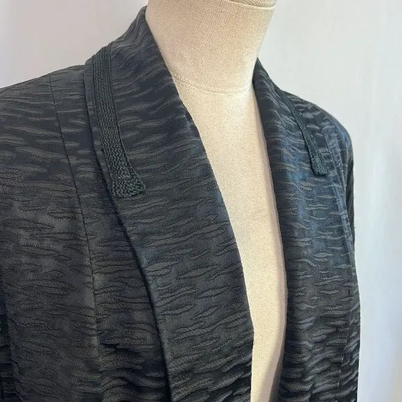 Vintage BlackBrocade Opera Jacket