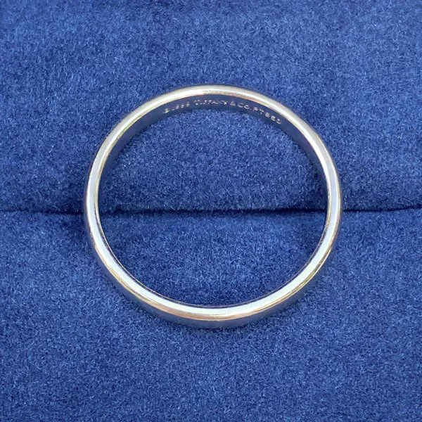 Vintage Tiffany & Co Half Round Band