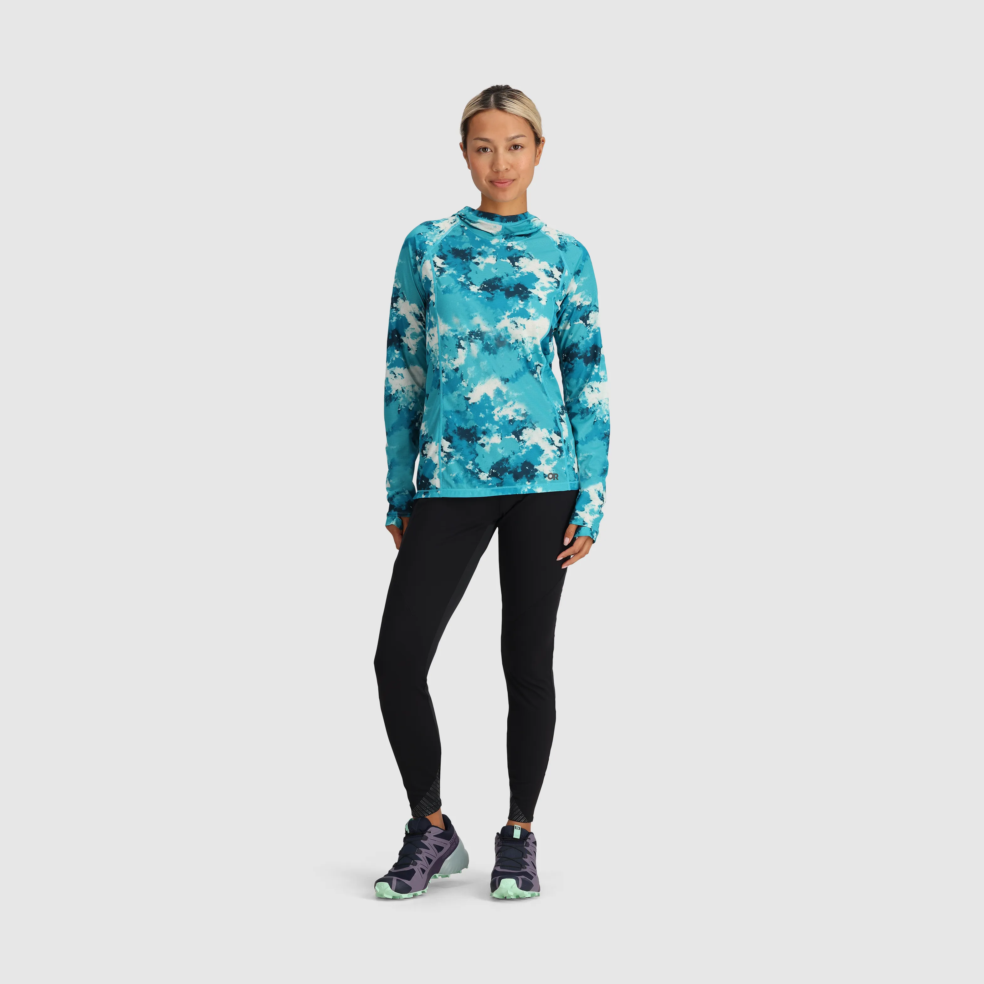 Women's Echo Printed Hoodie