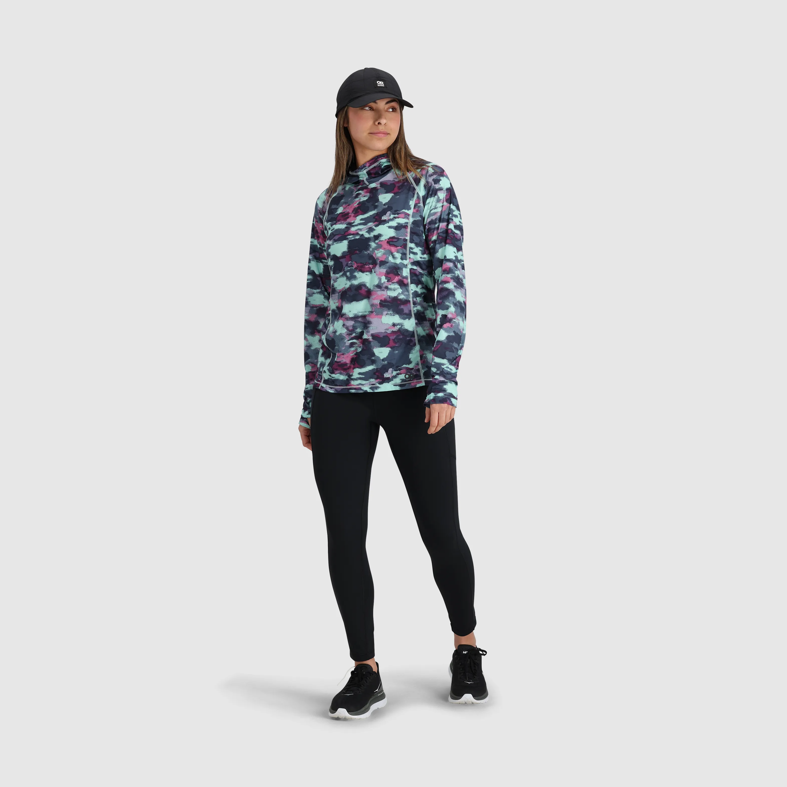 Women's Echo Printed Hoodie