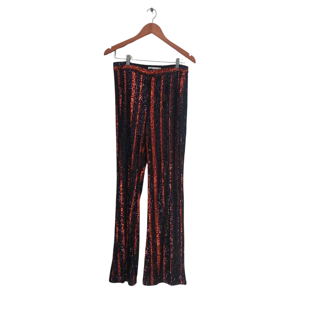 ZARA Black and Orange Sequins Co-ord Set | Gently used |