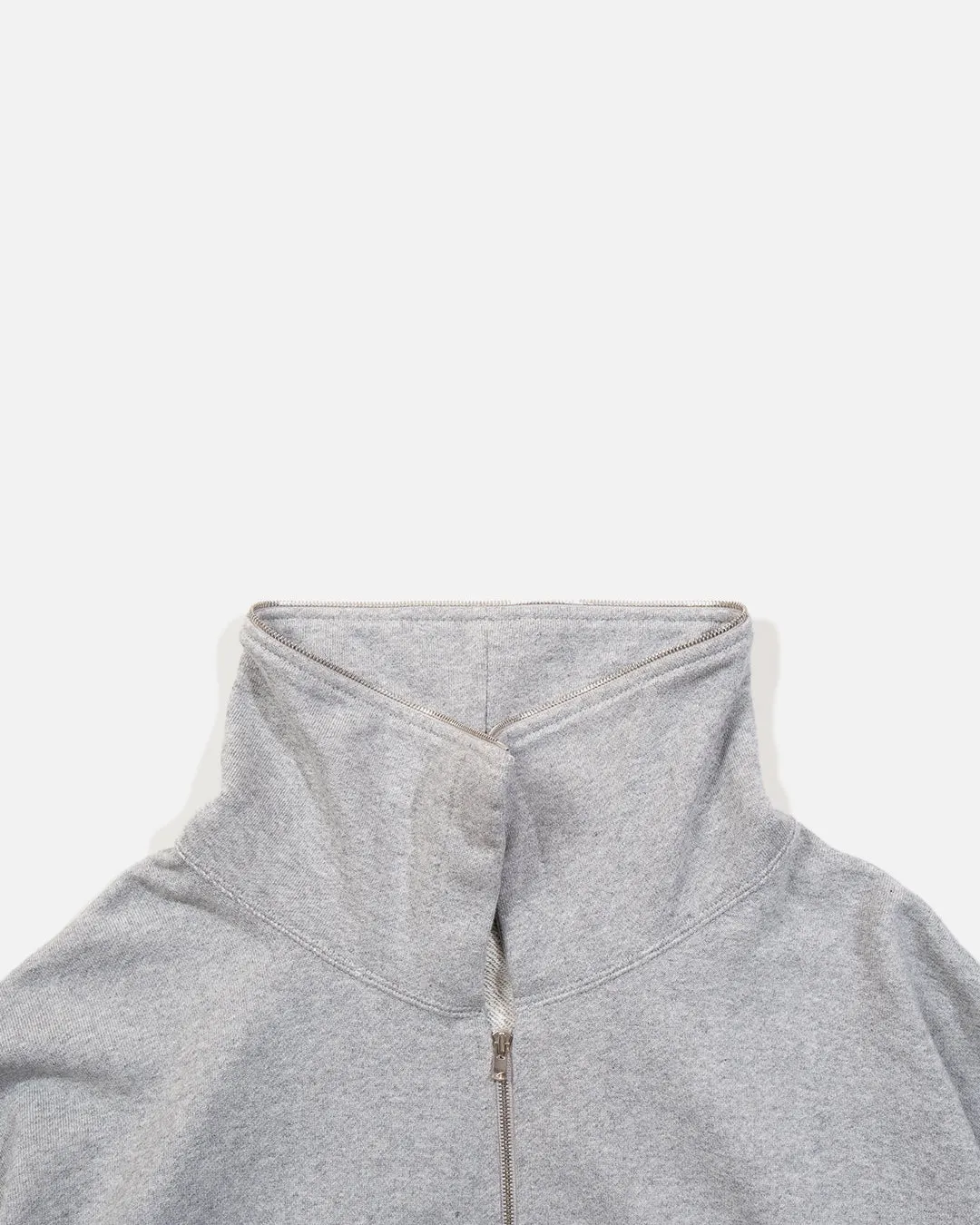 Zip Off Hoodie - Heather Grey