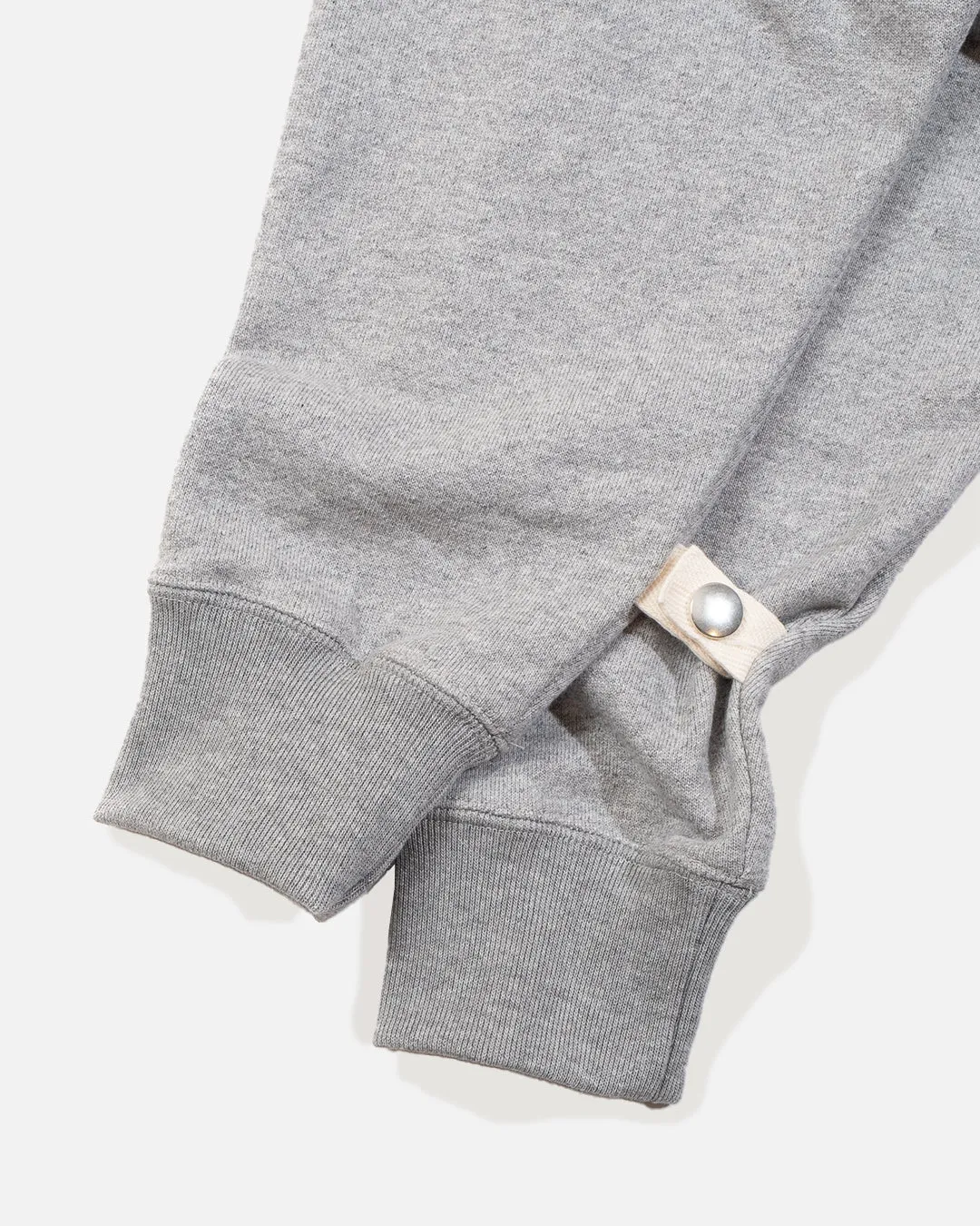 Zip Off Hoodie - Heather Grey